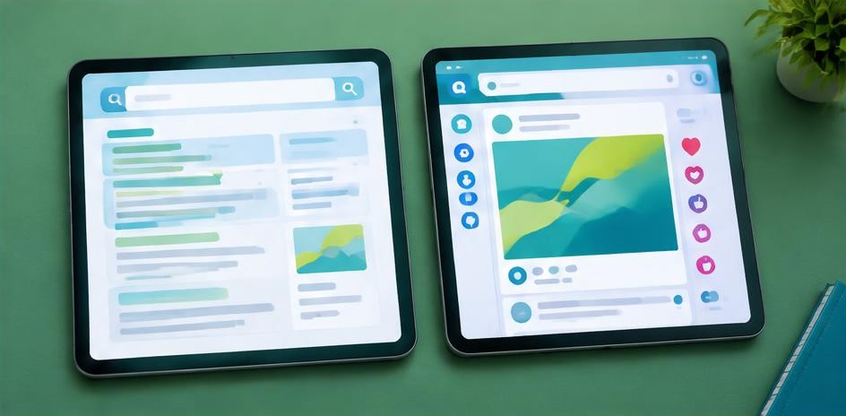 Editorial illustration: Google Ads vs Meta Ads for Indian D2C Brands (2026 Comparison)