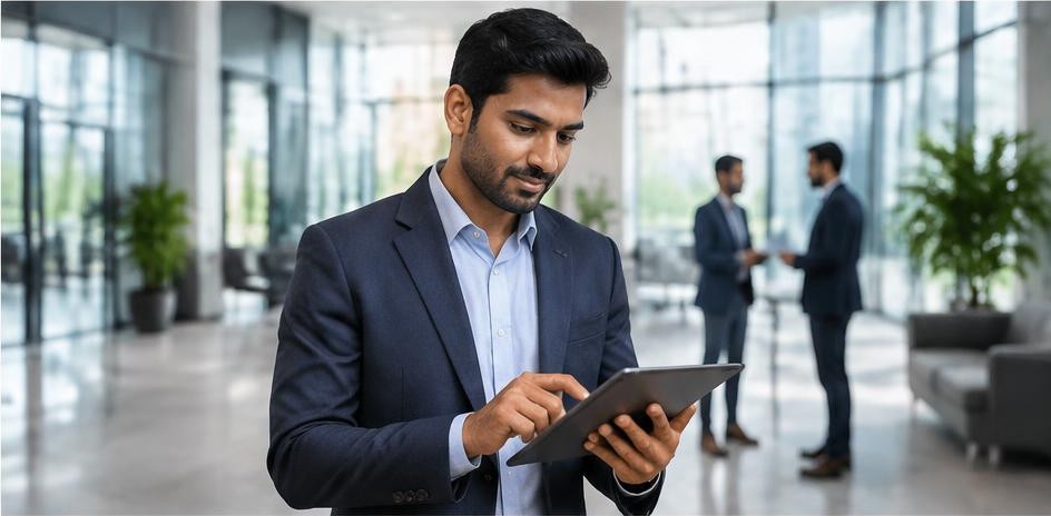 Editorial illustration: LinkedIn Ads in India for B2B: The 2026 Playbook